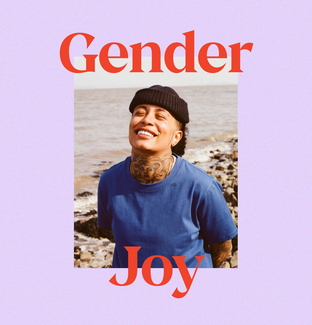 Transmasc person experiencing gender joy