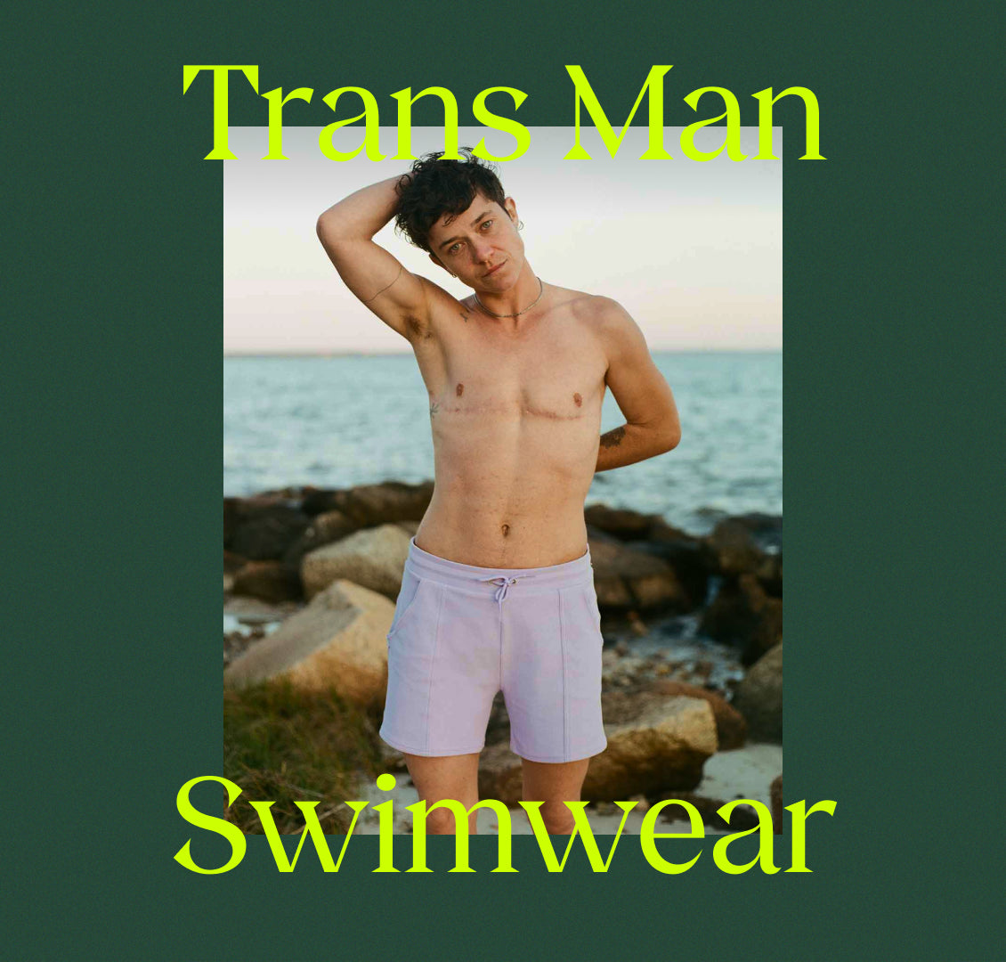 Trans Man Swimwear